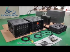 Full Band Convoy Bomb Jammer Vehicle Type Kekuatan tinggi