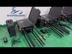 400W Mobile Phone Signal Jammer 8 Antenna Militer Digunakan