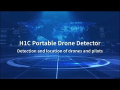 Detektor drone portabel DJI Mavic FPVs detektor sinyal drone DIY perangkat deteksi drone