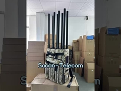 2KM jarak 8 saluran manpack drone jammer ransel UAV drone blocker jammer