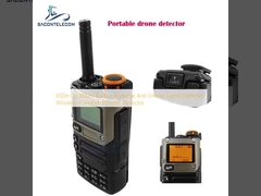 600m hingga 800m Radius Portable Anti Drone Signal Detector Wireless Handheld Drone Detector