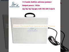 14 band 103w Mobile Phone Signal Jammer Dibangun di Antenna
