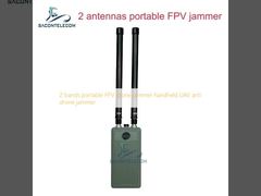 2 band portabel FPV drone jammer genggam UAV anti drone jammer