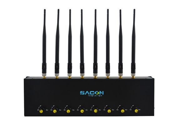 8 Antena 20W Penjepit Sinyal yang Dapat Disesuaikan Pemblokir Ponsel untuk 3G 4G WiFi GPS