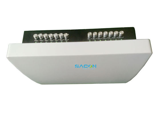 Pemblokir Ponsel Desktop 50W dengan Jangkauan Jamming 50m dan Perisai 14 Pita untuk Area Aman