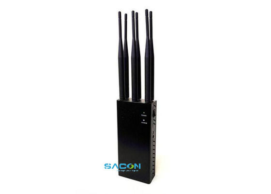 6 Antena Ekstensi Portable Wifi Signal Jammer dengan Daya Output 5 Watt dan Baterai 8000mAh