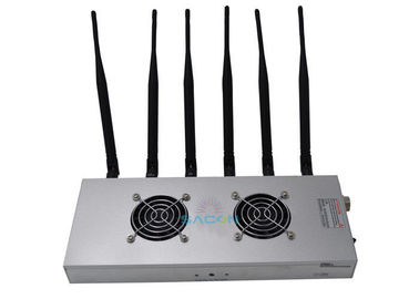 Indoor 6 Channel Remote Control Signal Jammer Block 4G2300 LTE800 LTE2600