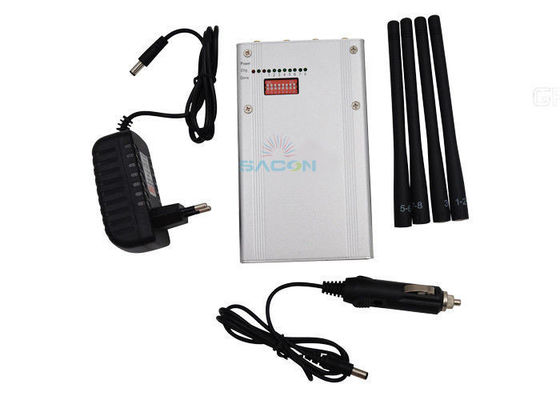 30m Range 8 Band 6.5W Portable GPS Signal Jammer Blocker untuk privasi pribadi