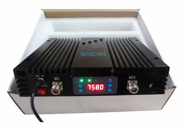 High Power GSM Mobile Signal Repeater Line Amplifier 30dBm Dengan Panel LED