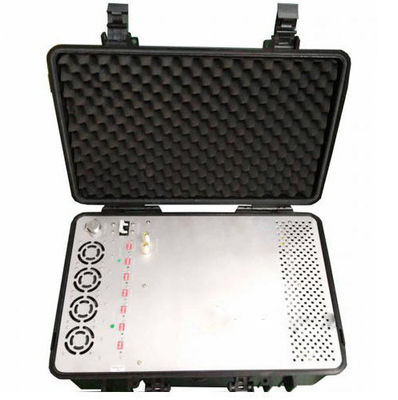 75W Output Power 5.8G 4G RCIED Backpack Drone Signal Jammer dengan Jamming Range 30 ~ 500m dan Waktu Kerja yang Panjang
