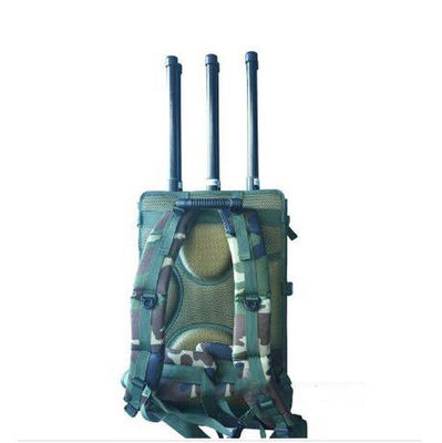 Jammer sinyal ponsel 6 band dengan jarak jamming 50 ~ 200m dan waktu kerja 2 jam - Jammer ransel portabel