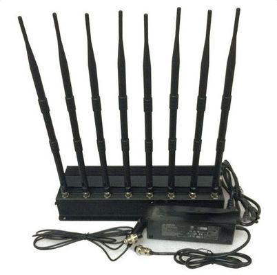 Perangkat Pengacak Walkie Talkie dengan 8 Saluran, Daya Output 20W, dan Jangkauan Pengacakan 50m untuk Komunikasi Aman