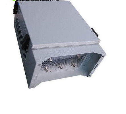 250W Waterproof 5 Bands Mobile Phone Signal Jammer Blocker untuk digunakan di luar ruangan di penjara dan ladang minyak