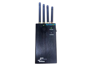 2w 4 Bands 3G 4G Signal Jammer 1,5 Jam Bekerja Digunakan Untuk Ruang Pertemuan