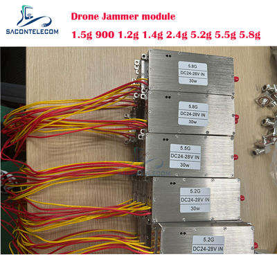 30W 5.8G WiFi Anti Drone Jammer Modul dengan Frekuensi Khusus UAV Drone Jammer Power Amplifier