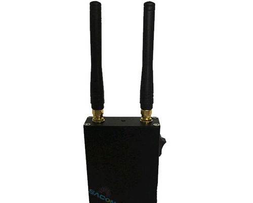 315MHz 433MHz Jammer sinyal frekuensi ganda dengan jangkauan 100m dan Baterai isi ulang bawaan