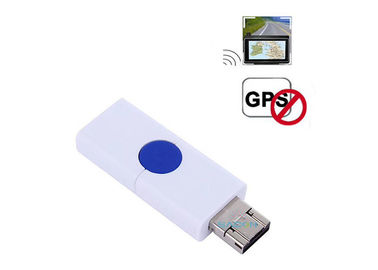 Perangkat Pelacakan GPS Berat Ringan Jammer 20g U Disk Disembunyikan Antarmuka USB Radius Hingga 10m