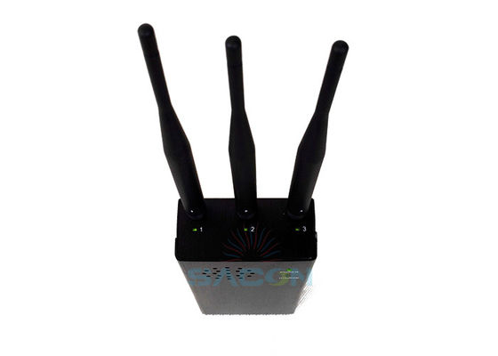 10W High Power Signal Jammer dengan 150m Range dan 8000mAh Baterai untuk Remote Control Blocking