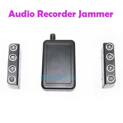 8 probe interferensi akustik perekam suara jammer dengan 2m Shielding Distance Audio Recorder Signal Blocker