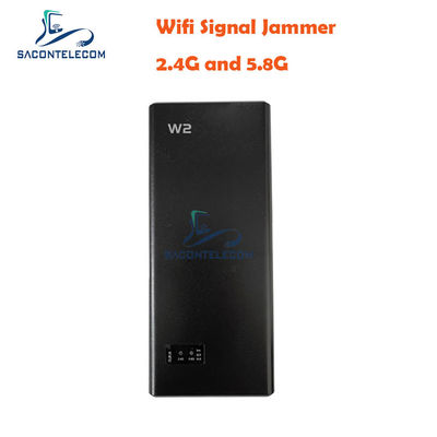 5200mAH 3W Handheld WiFi Signal Blocker dengan 2.4G 5.2G 5.8G Frequency Blocking dan Adaptor Daya Mobil