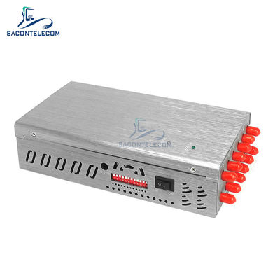 12 Saluran 20W Daya 2 Jam Baterai Portabel WiFi Jammer untuk Pemblokir Sinyal GPS Ponsel
