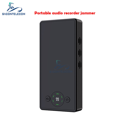 Portable Hidden Microphone Audio Recording Jammer Audio Recorder Blocker
