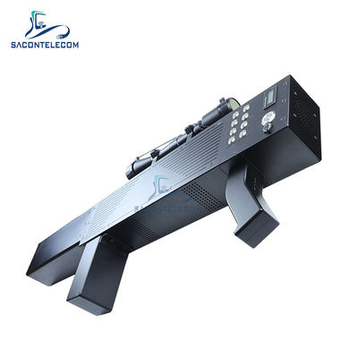 8 band 160w daya tinggi senjata portabel drone sinyal jammer blocker jarak 1.5km