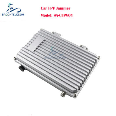 50W Vehicle Mounted FPV Drone Signal Jammer dengan Frekuensi yang Dapat Dikustomisasi untuk Pertahanan UAV