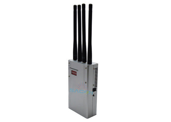 6.5W High Power GPS Jammer dengan 4 Antenna dan DC12V untuk Bank dan Gereja