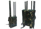 800-2700MHz Manpack Jammer Block Lojack Wifi GPS Dengan jangkauan 120m, 8 saluran