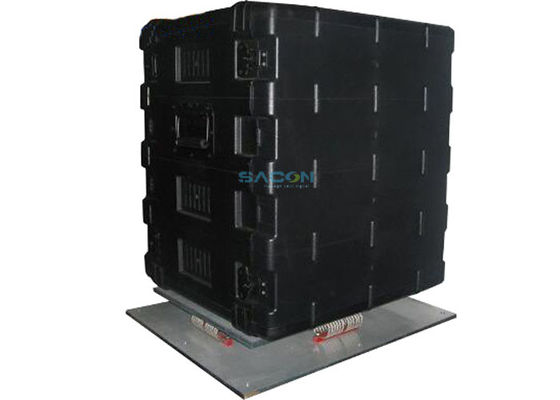 Digital 1000W Output Power Bomb Jammer dengan kisaran frekuensi 20-2500MHz untuk perlindungan konvoi kendaraan