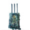 6 Band Isolator Sinyal Ponsel 50~200m Jamming Range, 2 Jam Waktu Kerja