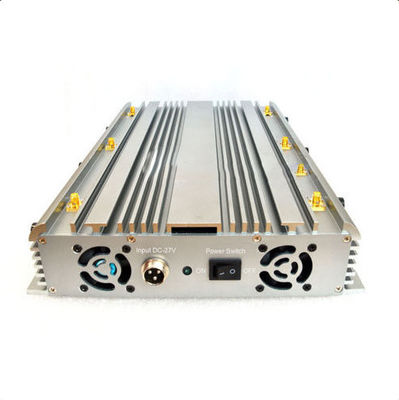 24 Jam Bekerja Penjara Jammer Seluler dengan 6 Antenna dan 90W Daya untuk Fasilitas Aman