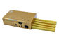 Warna Kuning 5 Antenna 3G 4G Signal Jammer Blok GPS WiFi Untuk Anti -Tracking