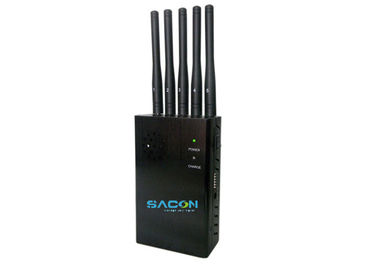 2.5w 3g 4g sinyal ponsel jammer kipas pendingin untuk kantor / tempat rahasia