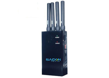 DIP Switch 2w Portable Signal Jammer 3G 4G CDMA GSM Ringan