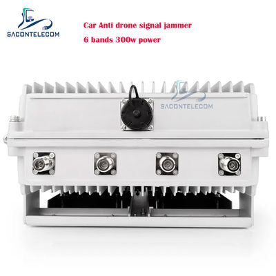 300W High Power 6 Channels Vehicle Mounted Anti-Drone Jammer untuk penggunaan mobil