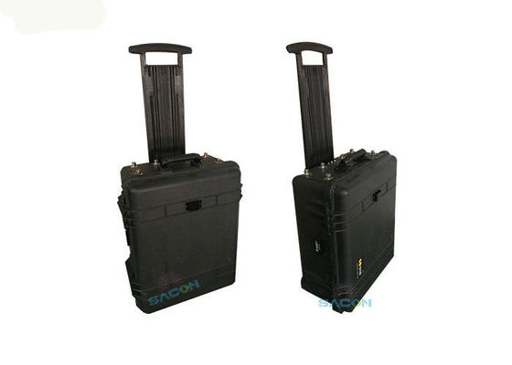 20-2700MHz 8 Bands Manpack Jammer dengan 50Watt Output Power Hand-pull Box Jammer Defense System