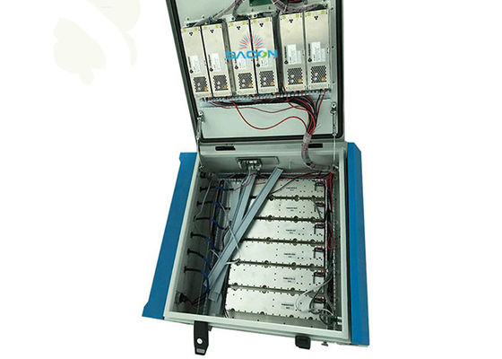 600W Daya Tinggi 6 Saluran Pengacau Ponsel Remote Control untuk Penjara dan Area Aman