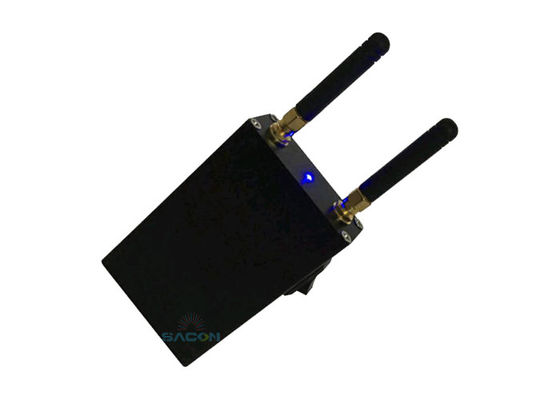 315MHz 433MHz Jammer sinyal frekuensi ganda dengan jangkauan 100m dan Baterai isi ulang bawaan