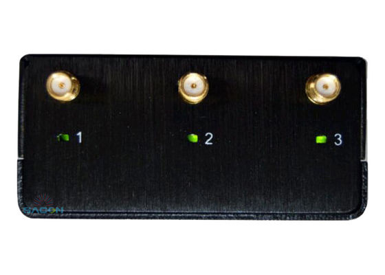 10W 3 Saluran Remote Control Signal Jammer dengan Jangkauan 100m untuk penggunaan mobil dan keamanan