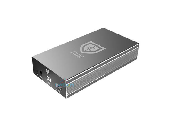 Pemblokir Sinyal Audio Portabel dengan Paparan Ultrasonik Efek Perisai 80% dan Radius Perisai 0,5-1,5m