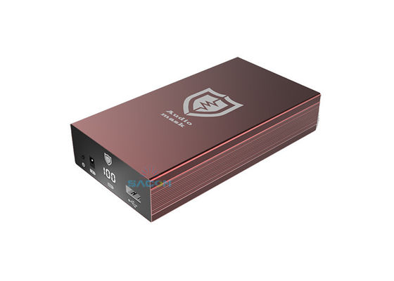 Pemblokir Sinyal Audio Portabel dengan Paparan Ultrasonik Efek Perisai 80% dan Radius Perisai 0,5-1,5m