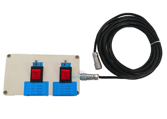 Perangkat Peredam Sinyal Ponsel 8 Saluran 700MHz - 6GHz dengan Daya 20W per Saluran untuk Penggunaan Terpasang di Kendaraan