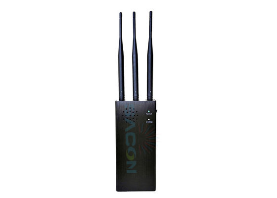 10W High Power Signal Jammer dengan Jangkauan 100m dan Ukuran Ringkas untuk Pemblokiran Remote Control Mobil