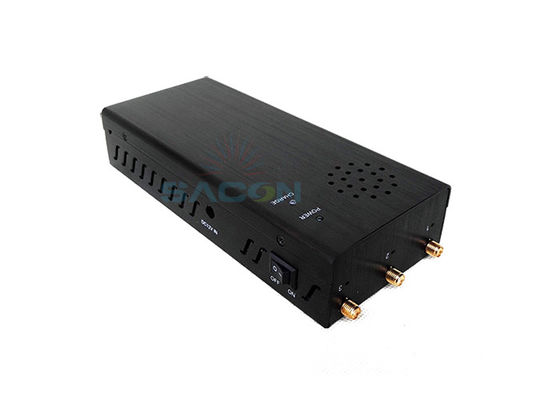 10W High Power Signal Jammer dengan Jangkauan 100m dan Ukuran Ringkas untuk Pemblokiran Remote Control Mobil