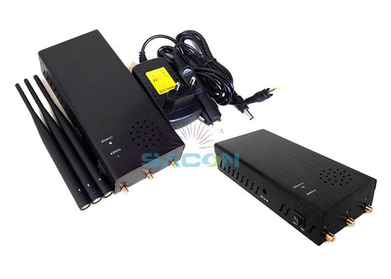 10W High Power Signal Jammer dengan 150m Range dan 8000mAh Baterai untuk Remote Control Blocking