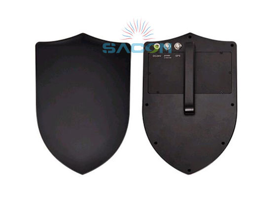 Defender UAV Drone Signal Jammer 25w Daya 1.2KM Jarak Blok GPS 2.4G 5.8G