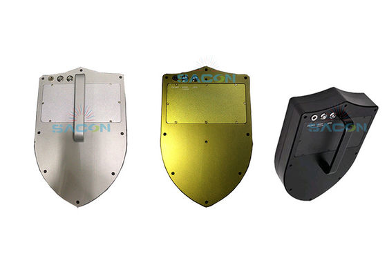 Berat ringan anti drone jammer, sinyal jamming drone 1200m jarak untuk tentara