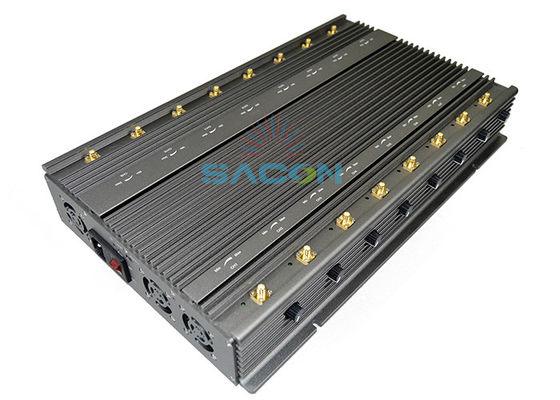 16 Antena Pengacak Sinyal 5G dengan Daya Output 100W dan Radius Pengacakan 80m